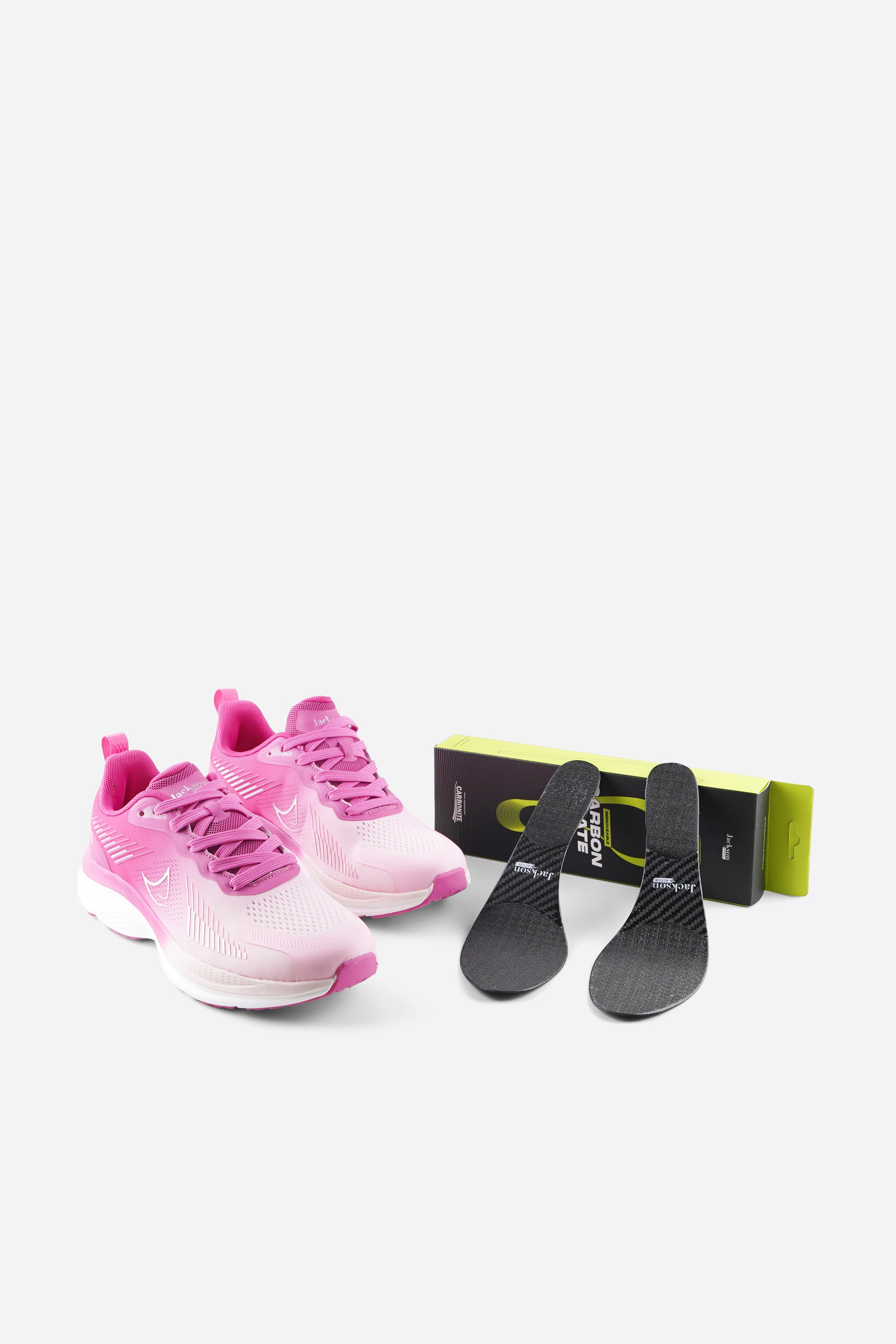 Jackson Active Sepatu Lari Nimbus Pink Carbon Plate – Jackson Shoes
