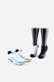 Jackson Active Sepatu Lari Valor White Blue + Kaos Kaki JSC 0101